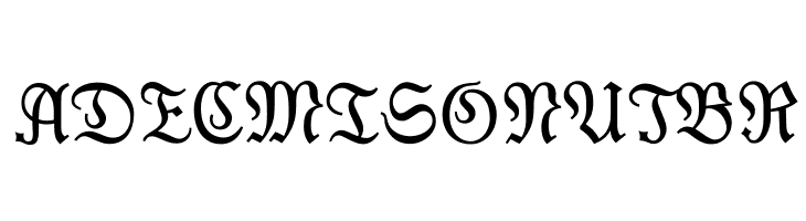 Moderne Fraktur  Free Fonts Download