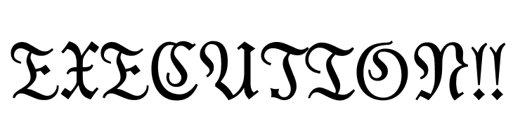 Moderne Fraktur  Free Fonts Download