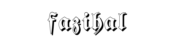 Fraktur Shadowed  Free Fonts Download