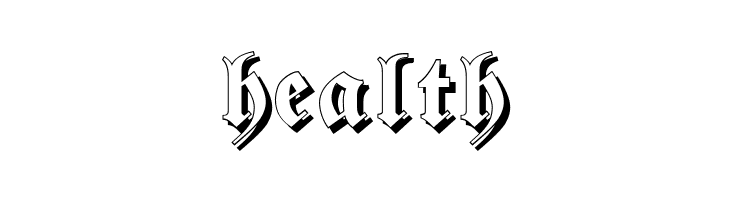 Fraktur Shadowed  Free Fonts Download