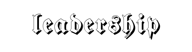 Fraktur Shadowed  Free Fonts Download