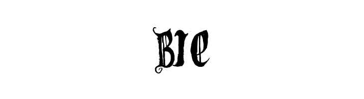 [BichOGothic]  Free Fonts Download