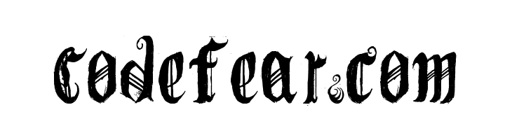 [BichOGothic]  Free Fonts Download
