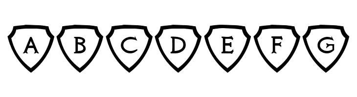 Knights Quest Shielded  Free Fonts Download