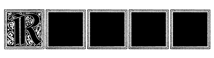 Camelot_Initials  Free Fonts Download