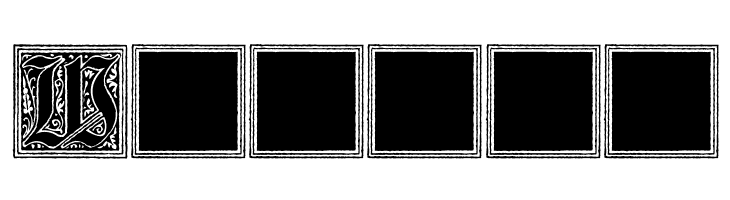 Camelot_Initials  Free Fonts Download