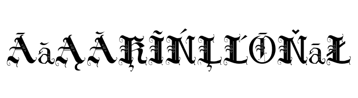 Hilda Sonnenschein Extra Characters  Free Fonts Download