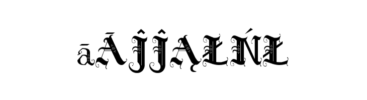 Hilda Sonnenschein Extra Characters  Free Fonts Download