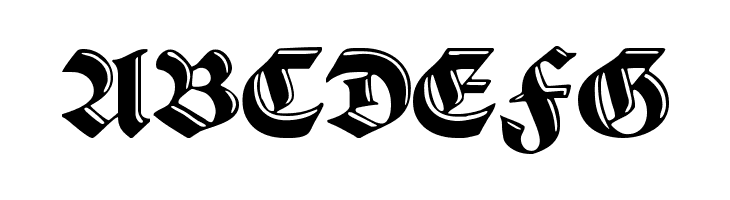 VerzierteSchwabacher  Free Fonts Download