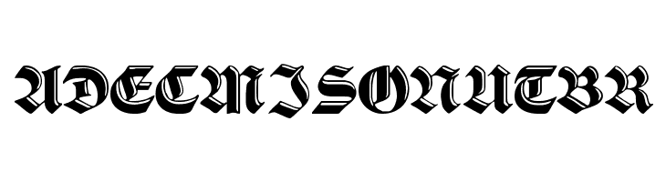 VerzierteSchwabacher  Free Fonts Download