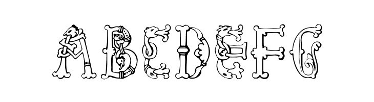 Library-of-Minerva--9th-c-  Free Fonts Download