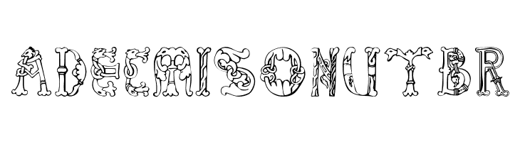 Library-of-Minerva--9th-c-  Free Fonts Download