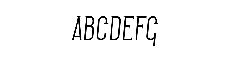 SF Gothican Italic  Free Fonts Download
