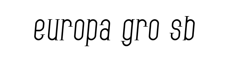 SF Gothican Italic  Free Fonts Download