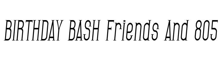 SF Gothican Condensed Italic  Free Fonts Download