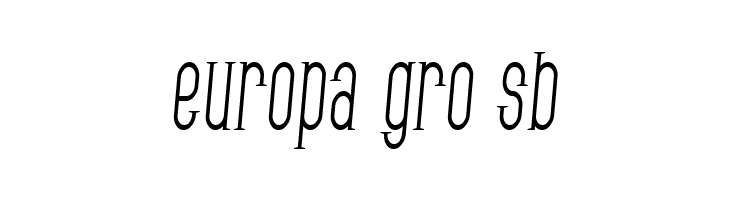 SF Gothican Condensed Italic  Free Fonts Download
