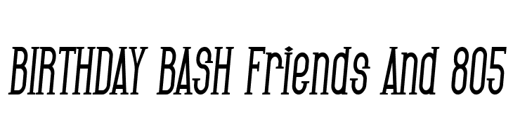 SF Gothican Condensed Bold Italic  Free Fonts Download