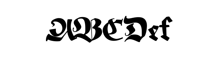 Memela Fraktur  Free Fonts Download