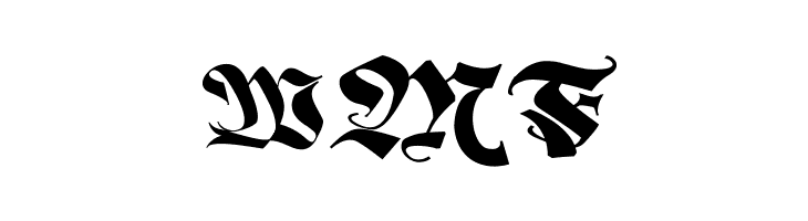 Memela Fraktur  Free Fonts Download