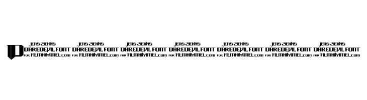 Daredevil  Free Fonts Download