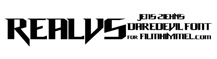 Daredevil  Free Fonts Download