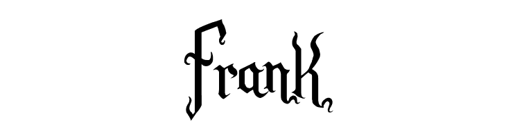 Frank Romance Fatal Goth Premium Font