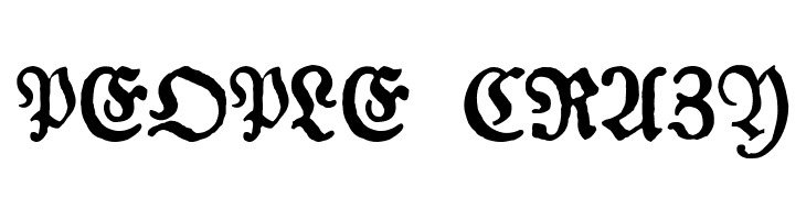 Gotyk Poszarpany  Free Fonts Download