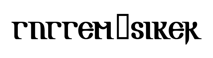 Gotik AOE  Free Fonts Download