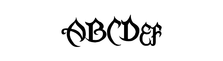 La Flama y La Espina  Free Fonts Download