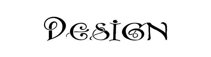 Initials with curls  Free Fonts Download