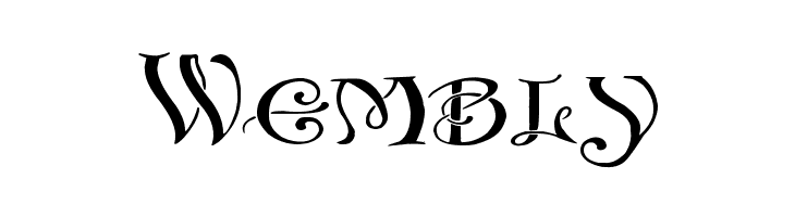 Initials with curls  Free Fonts Download