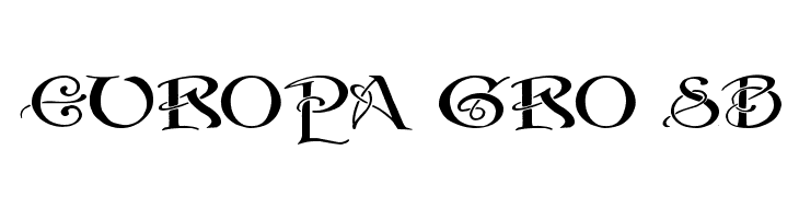 Initials with curls  Free Fonts Download