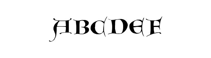 GotischeMajuskel  Free Fonts Download