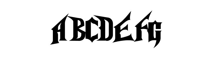 Nightmare Hero  Free Fonts Download