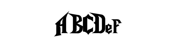 Nightmare Hero  Free Fonts Download