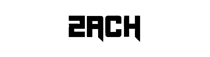 ZACH Origicide Font