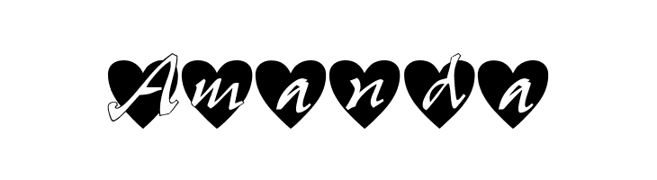 All Hearts  Free Fonts Download