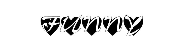 All Hearts  Free Fonts Download