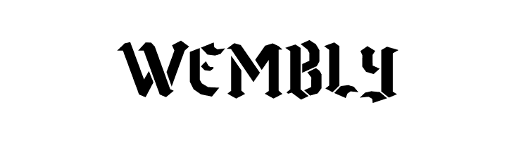 Goth Stencil  Free Fonts Download