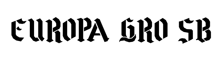 Goth Stencil  Free Fonts Download