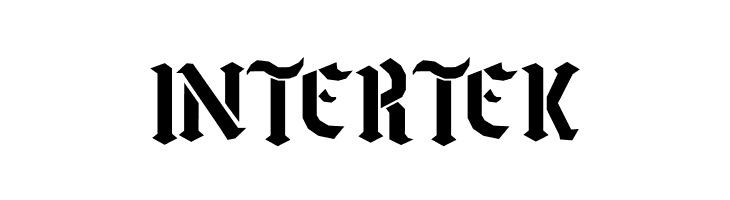 Goth Stencil  Free Fonts Download