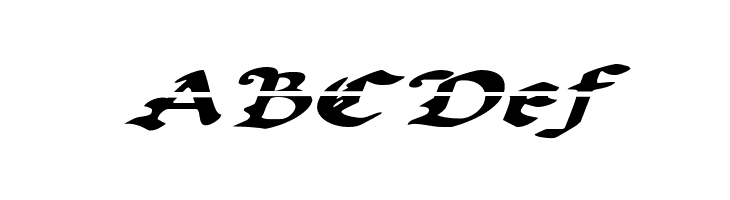 Uberhölme Lazar Expanded Italic  Free Fonts Download