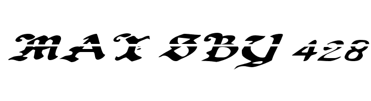 Uberh&ouml;lme Lazar Expanded Italic  Free Fonts Download