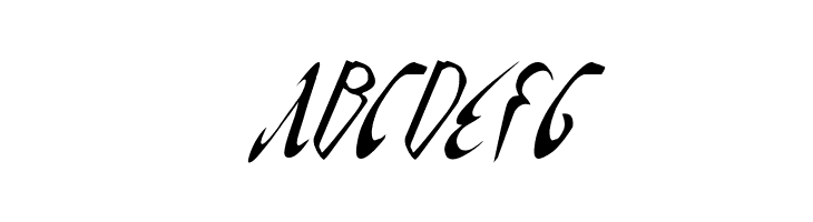 Xaphan Italic  Free Fonts Download