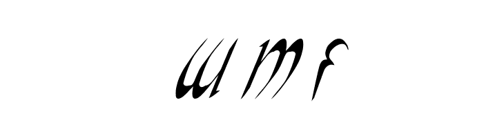 Xaphan Italic  Free Fonts Download