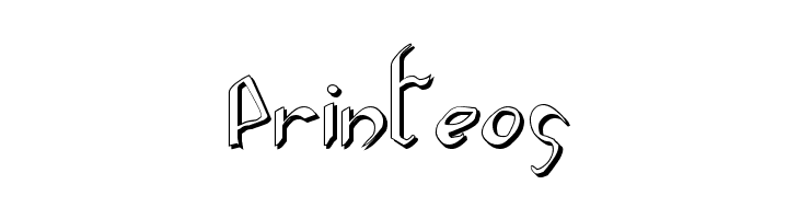 Xaphan II Shadow  Free Fonts Download