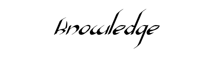 Xaphan II Italic  Free Fonts Download