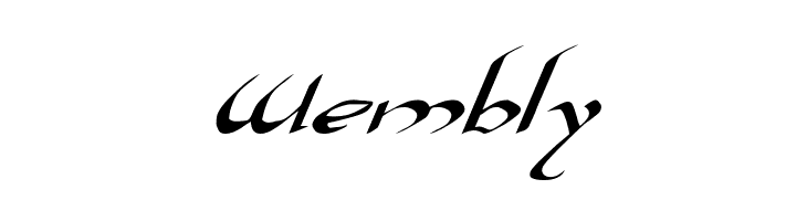 Xaphan II Expanded Italic  Free Fonts Download