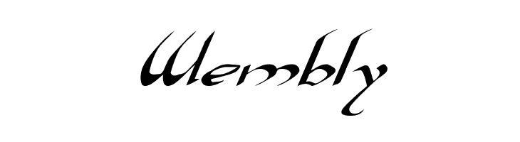 Xaphan Expanded Italic  Free Fonts Download