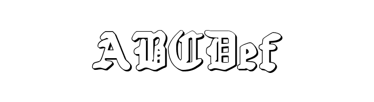 Quest Knight 3D  Free Fonts Download